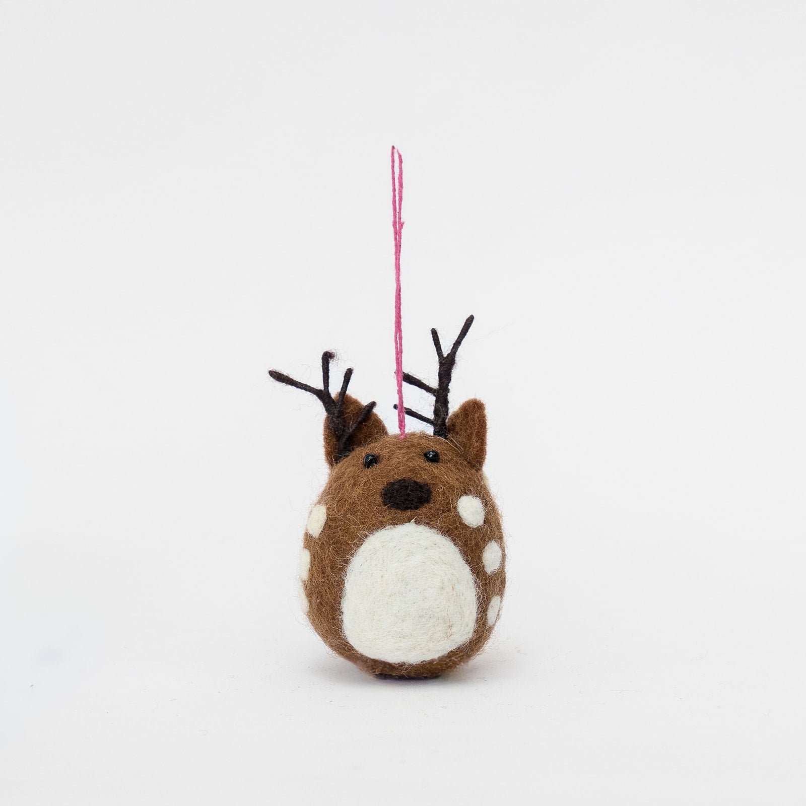 felt reindeer ornament