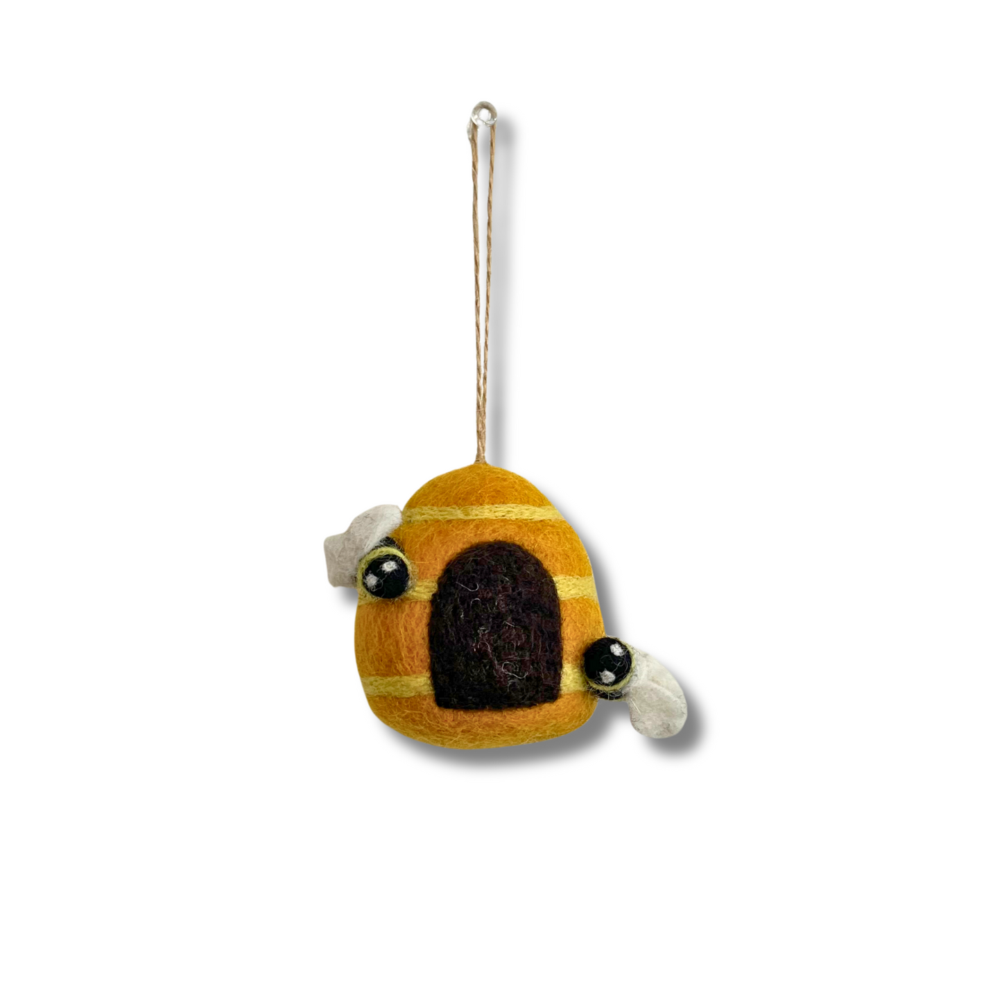 felt beehive ornament