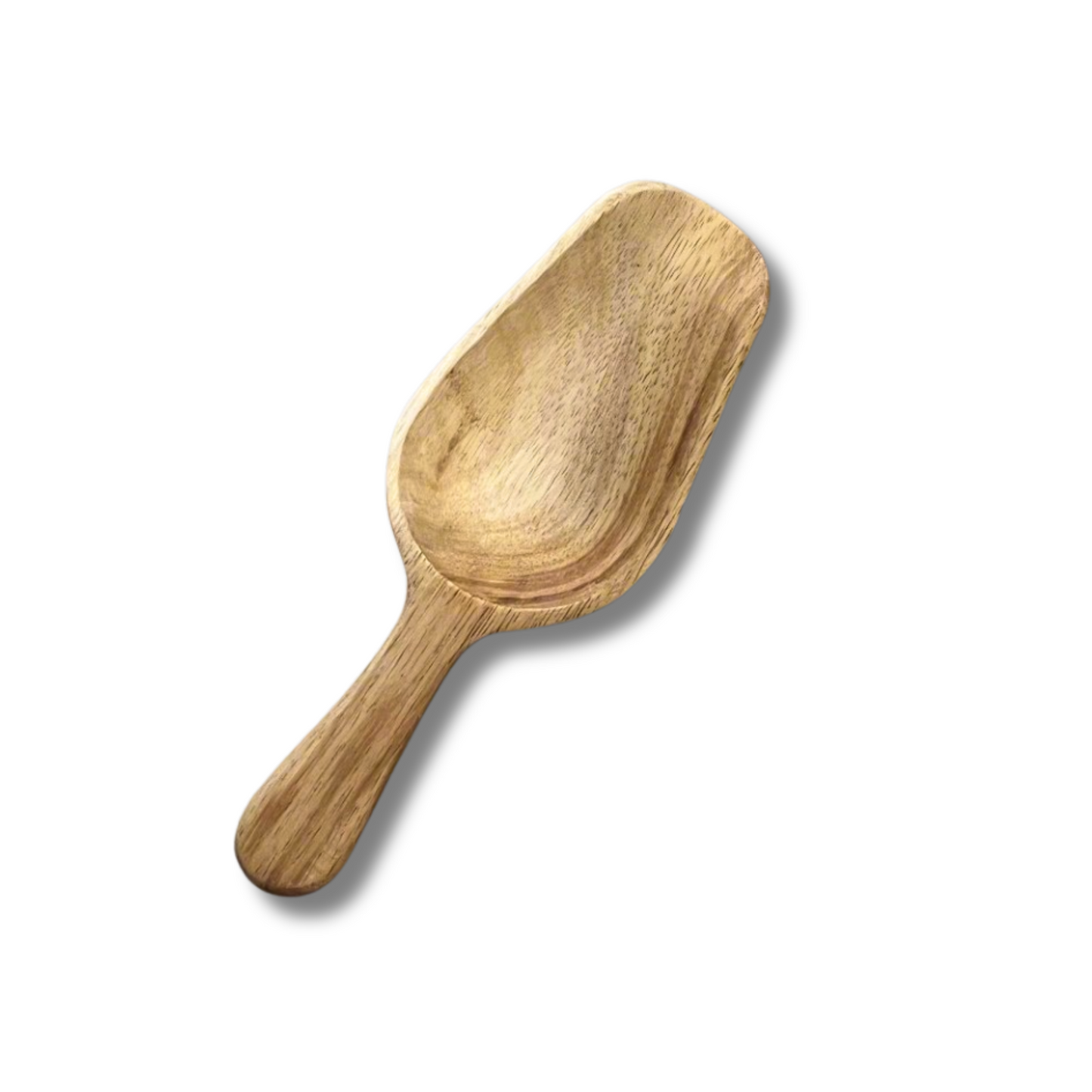 acacia & mahogany flour scoop