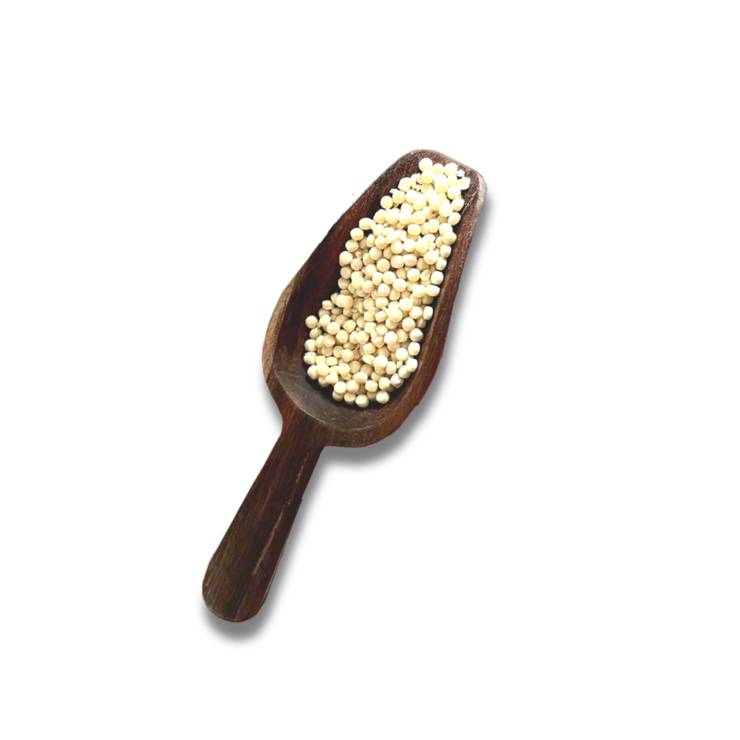 acacia & mahogany flour scoop