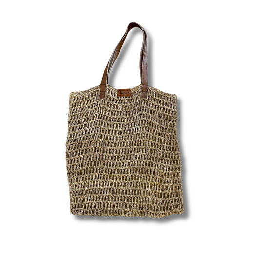 square nettle market bag