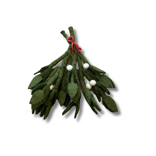 felt mistletoe