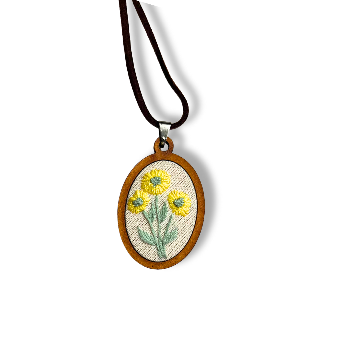 nature inspired necklace