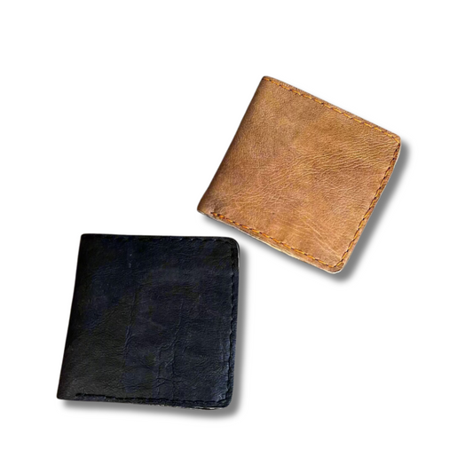 leather fold over wallet