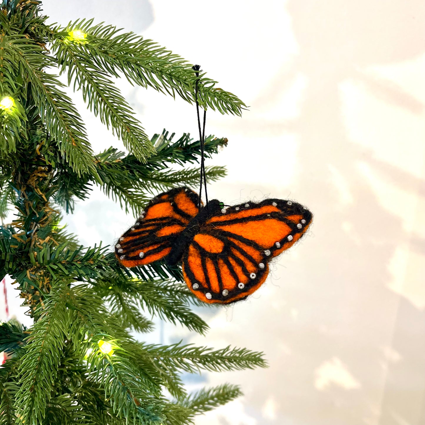 felt butterfly ornament