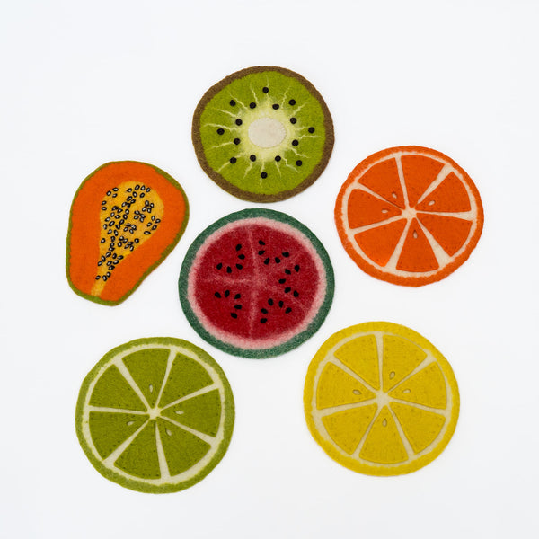 felt fruit hot pads