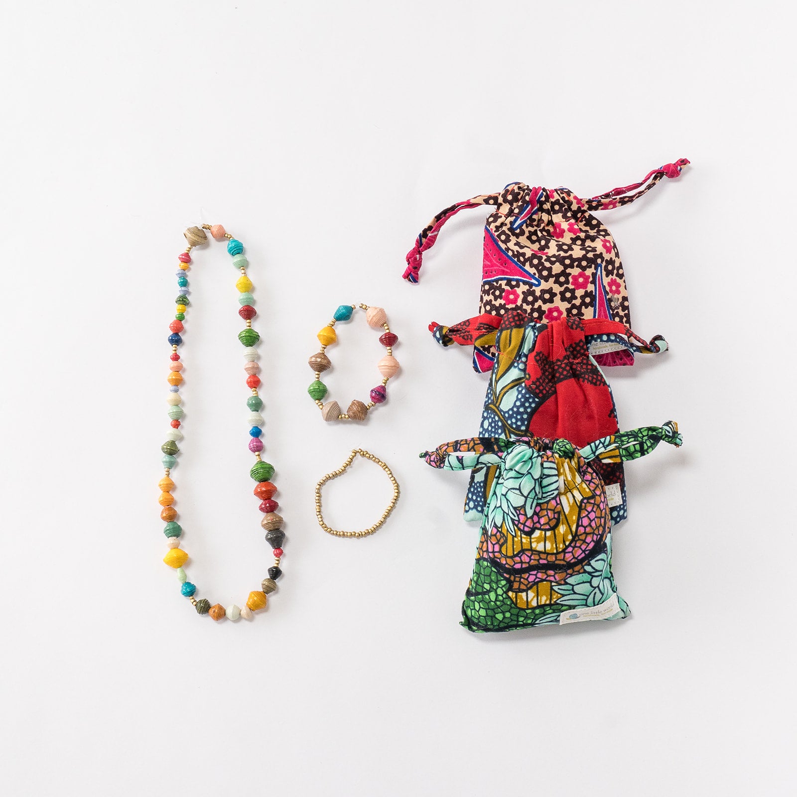 make your own paper bead jewelry