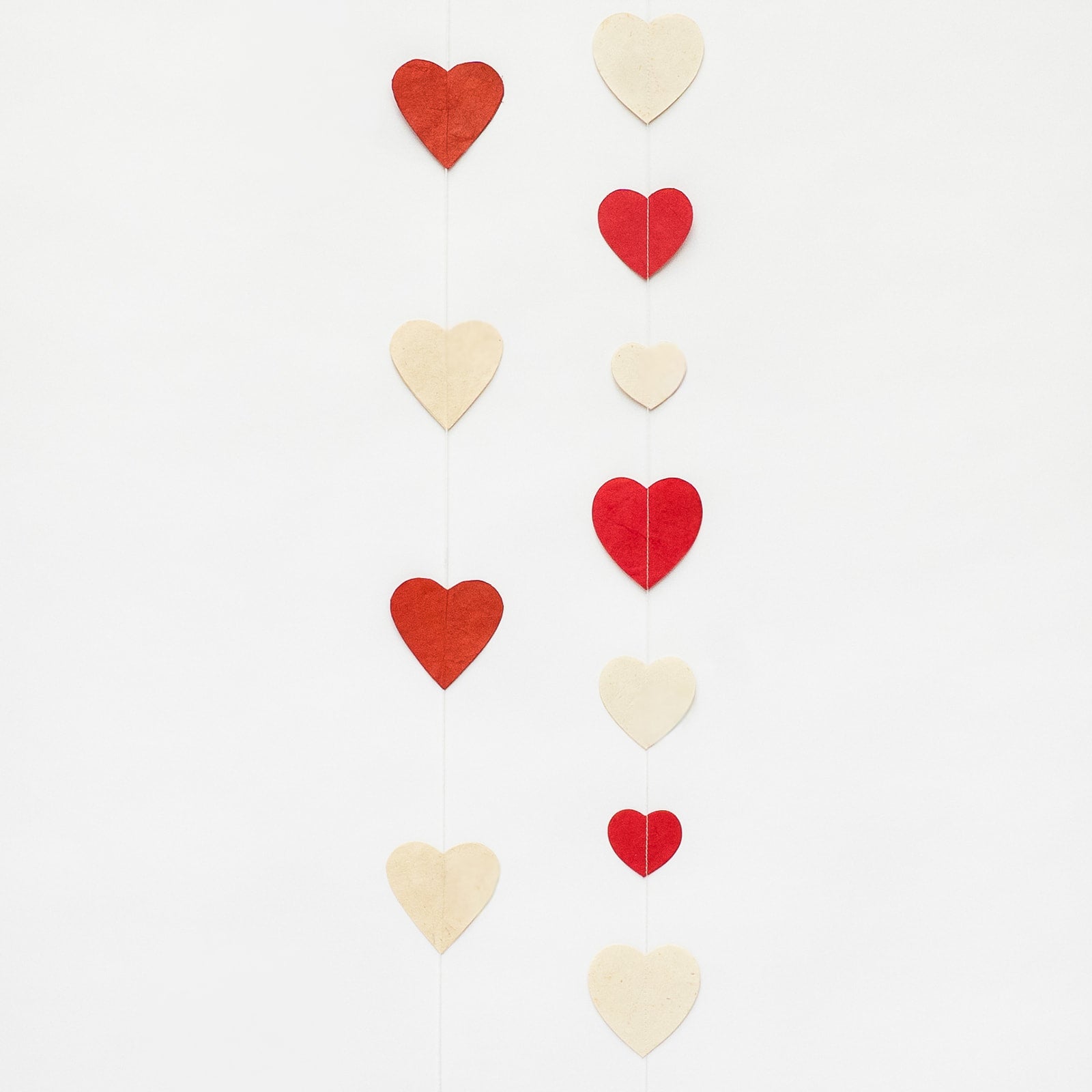 lotka paper heart garland