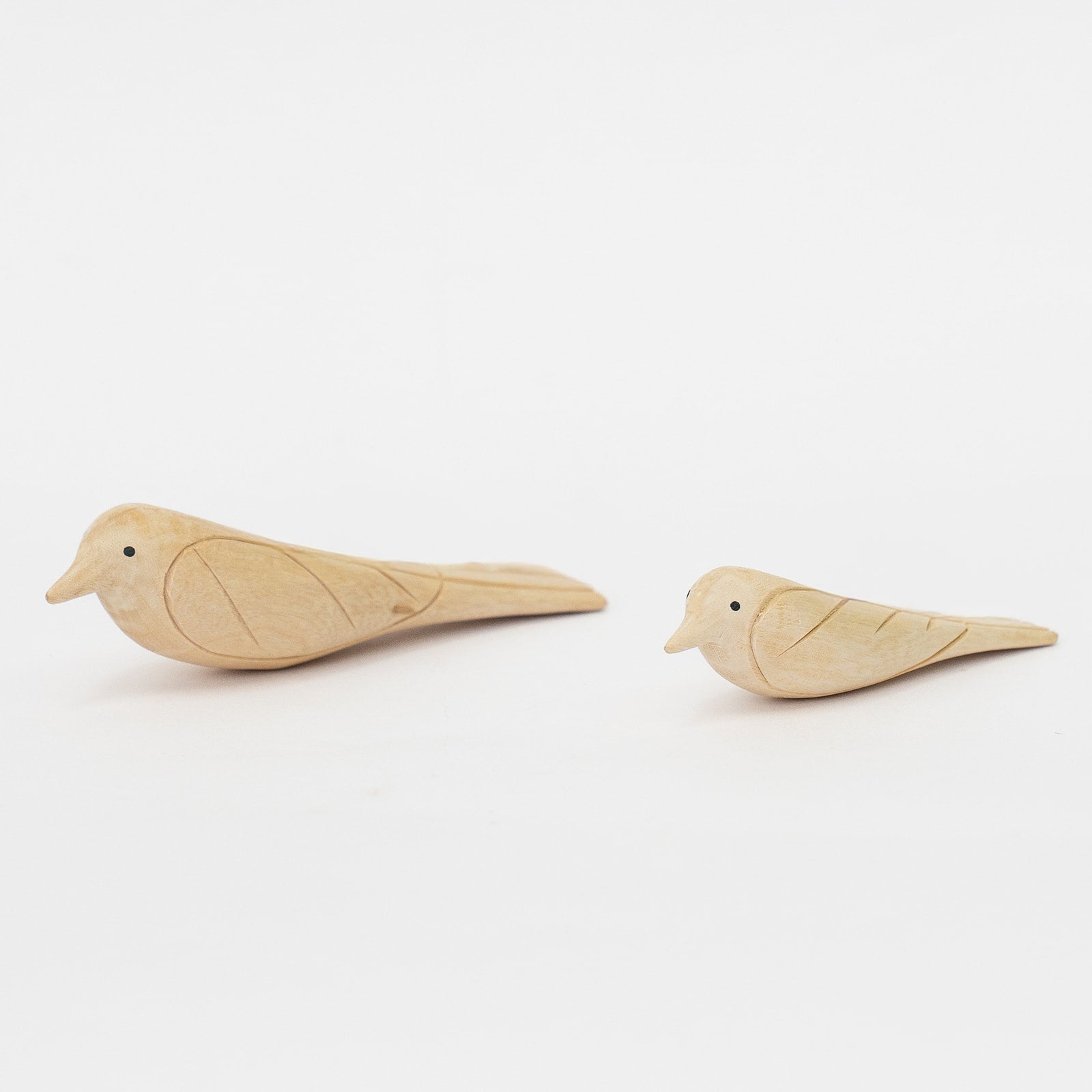 wooden bird ornament