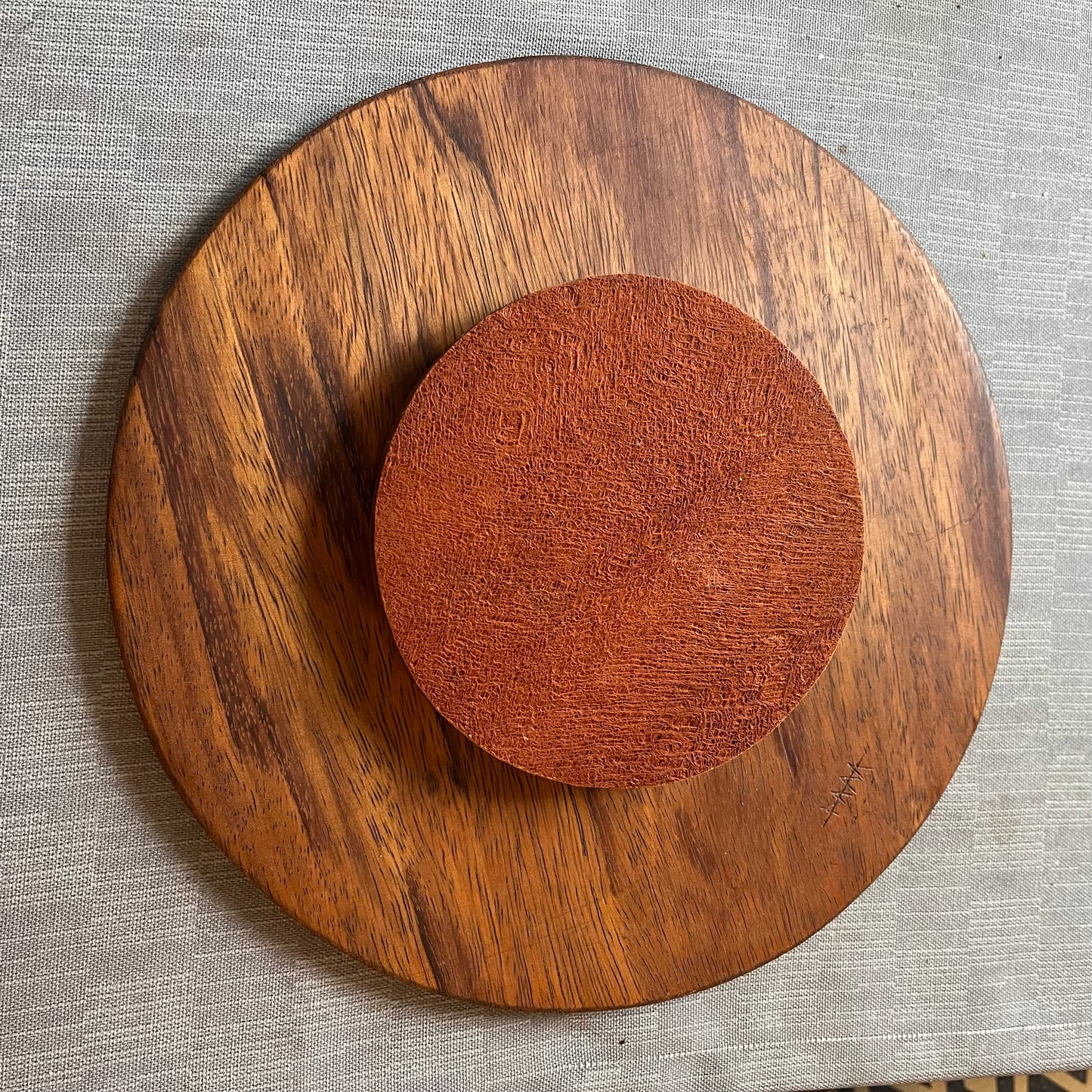 mugavu wood lazy susan