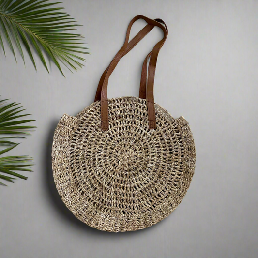 round nettle market bag