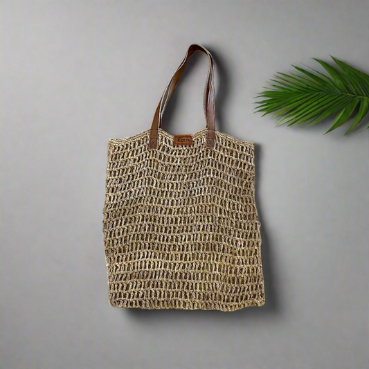 square nettle market bag