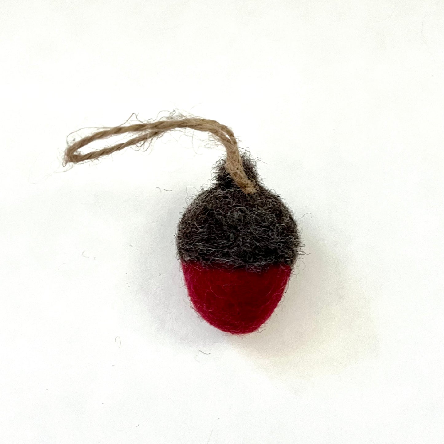 felted acorn