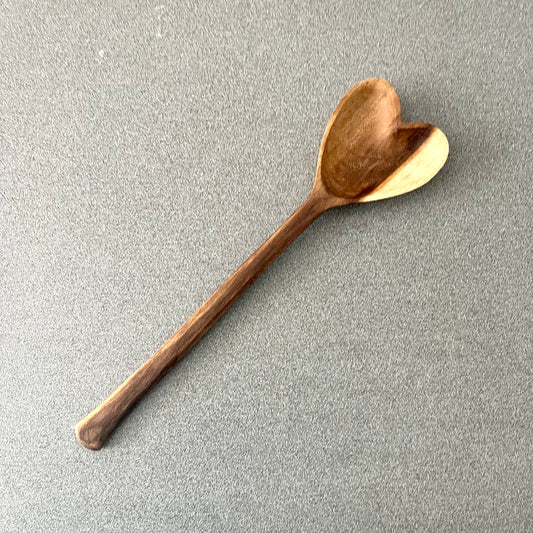 acacia serving spoon