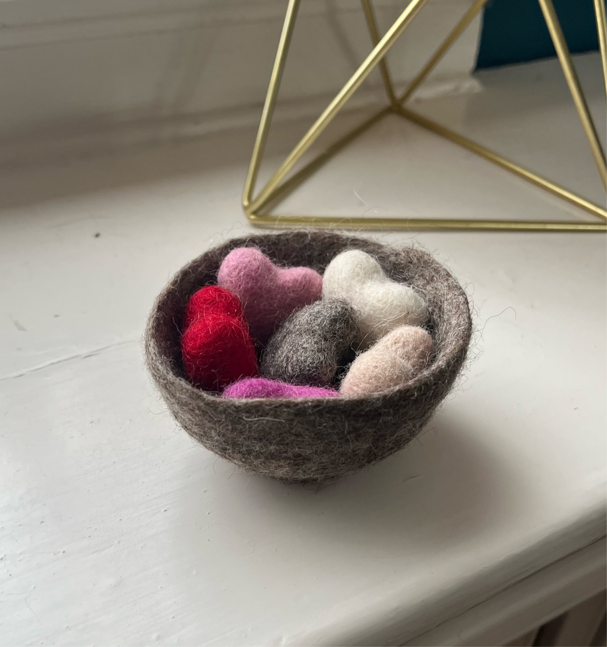heart aromatherapy basket
