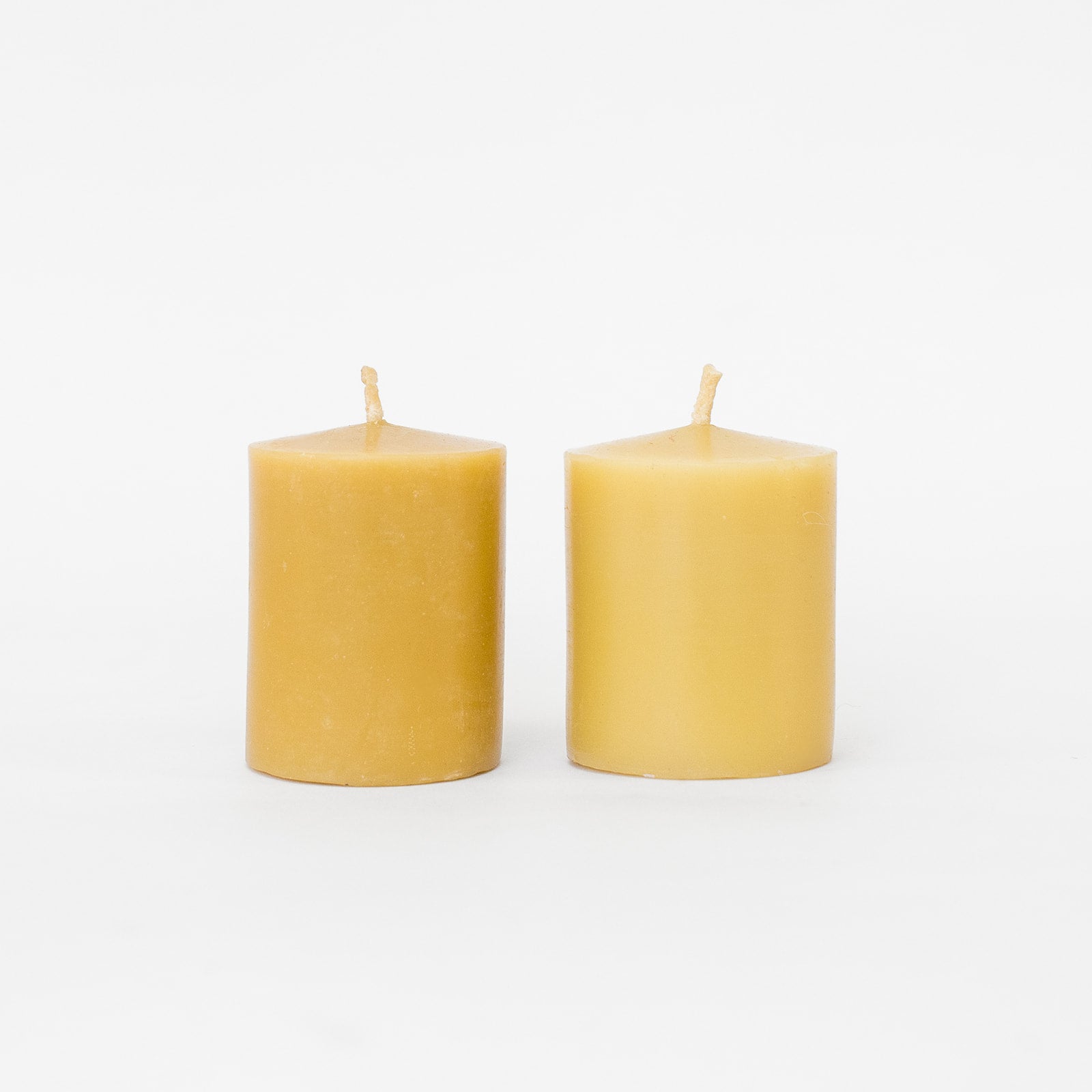 unscented beeswax votive candles