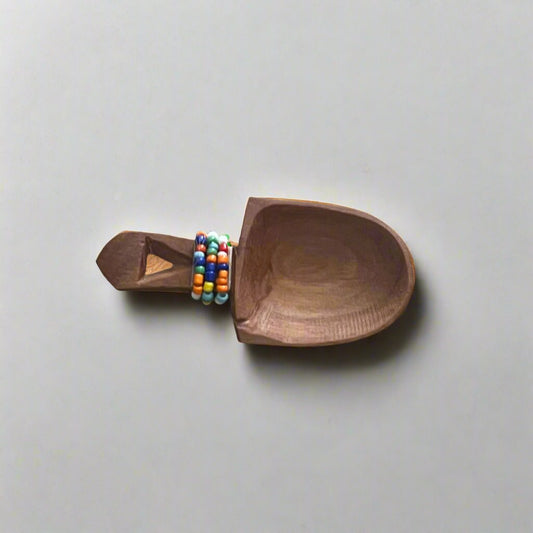 tiny beaded spoon