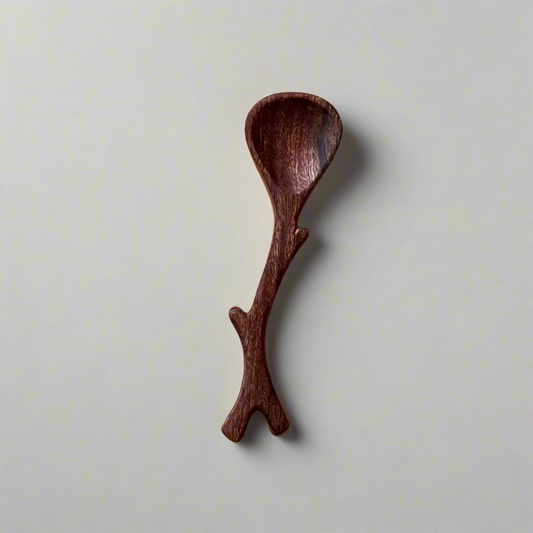 acacia branch tasting spoon